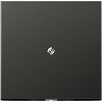 Вывод кабеля без рамки Jung LS990 metal антрацит картинка